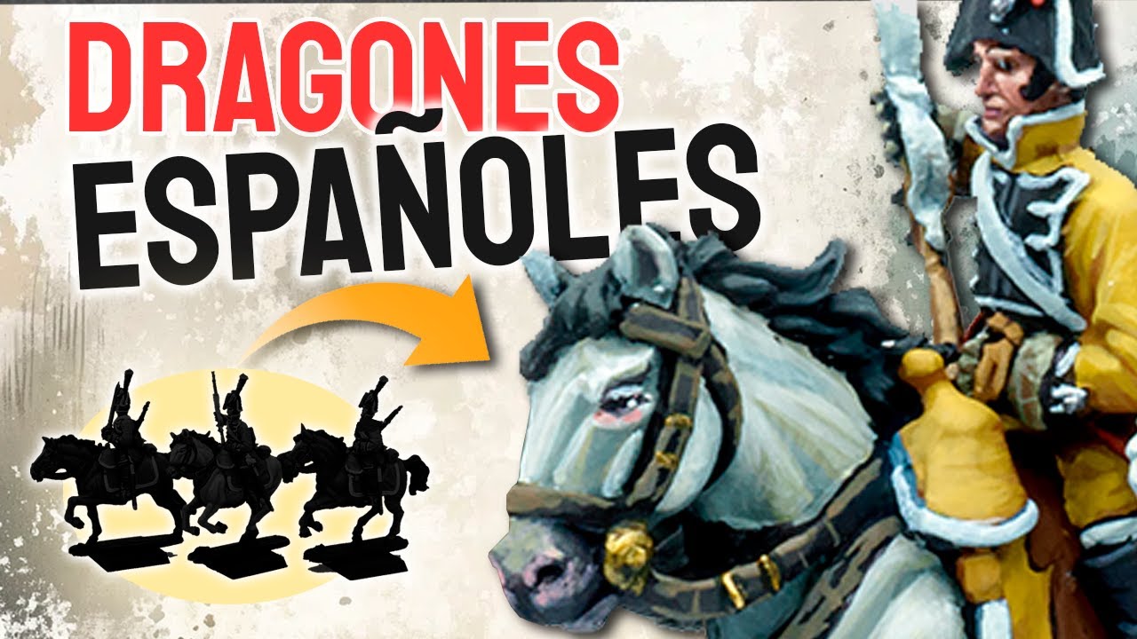 Cómo pinto mis DRAGONES ESPAÑOLES napoleónicos