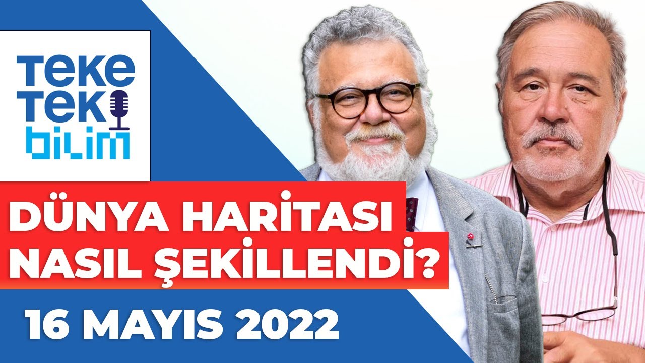 Dünya haritası nasıl şekillendi? Prof. Dr. İlber Ortaylı & Prof. Dr. Celal Şengör - Teke Tek Bilim