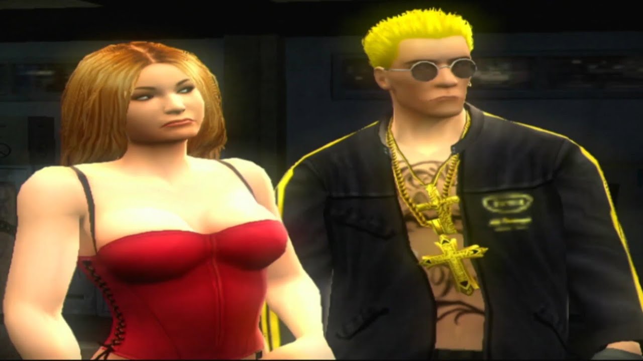 Def Jam Fight For NY | NIKOLAI & CARMEN ELECTRA | Two on Two Matches | HARD! (PS3 1080p)
