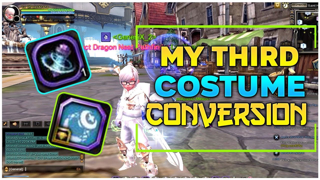 My Third Costume Conversion Item In Dragon Nest SEA