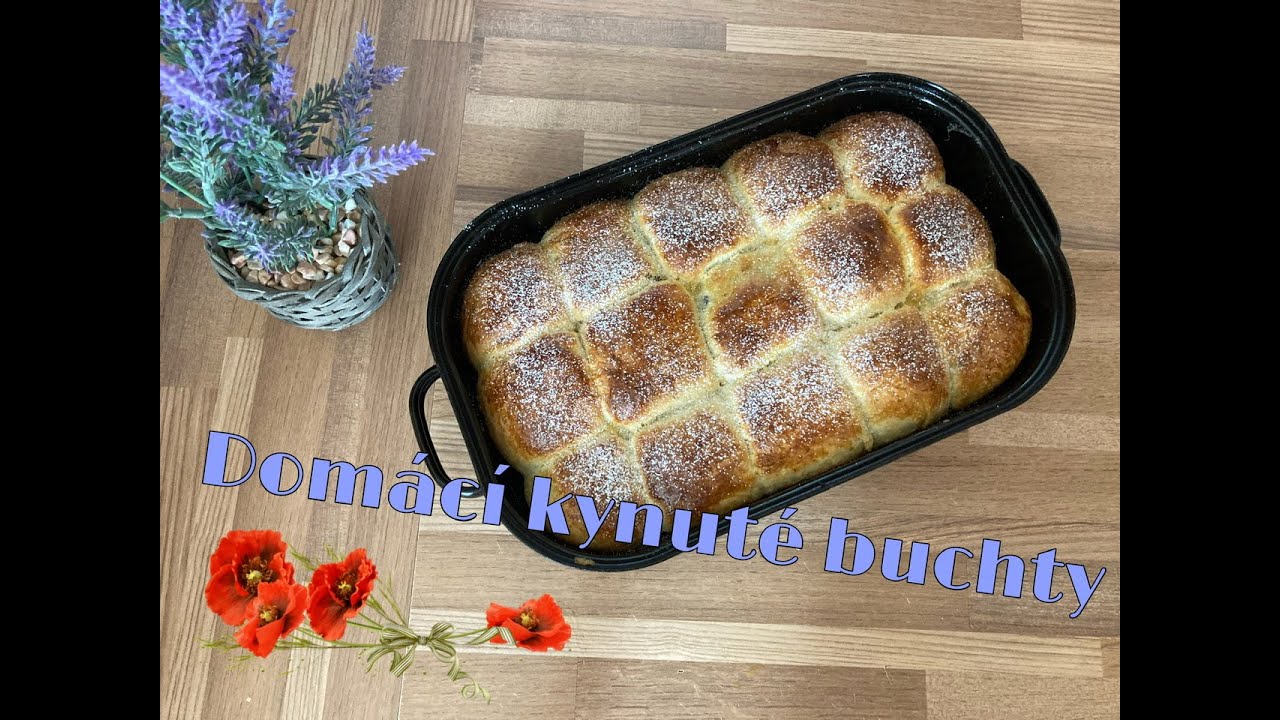 Domácí kynuté buchty makové ( maková náplň )😀