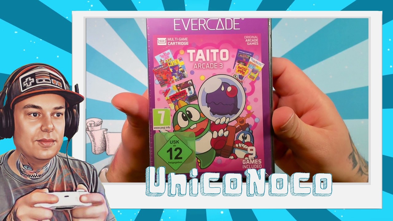 Blaze Evercade Arcade 21 - Taito Arcade 3