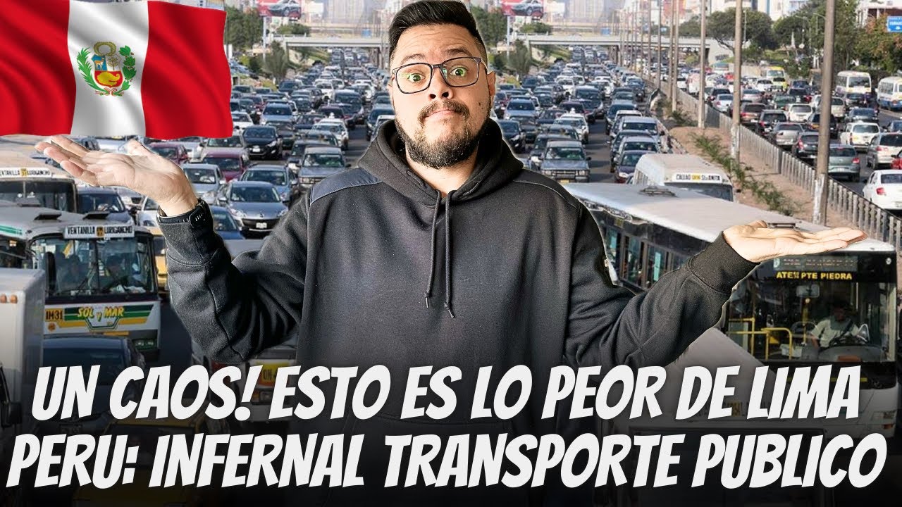 Me voy decepcionando de LIMA PERÚ lo siento Lima te amo pero ESTO ES UN CAOS el TRANSPORTE PÚBLICO 🤯