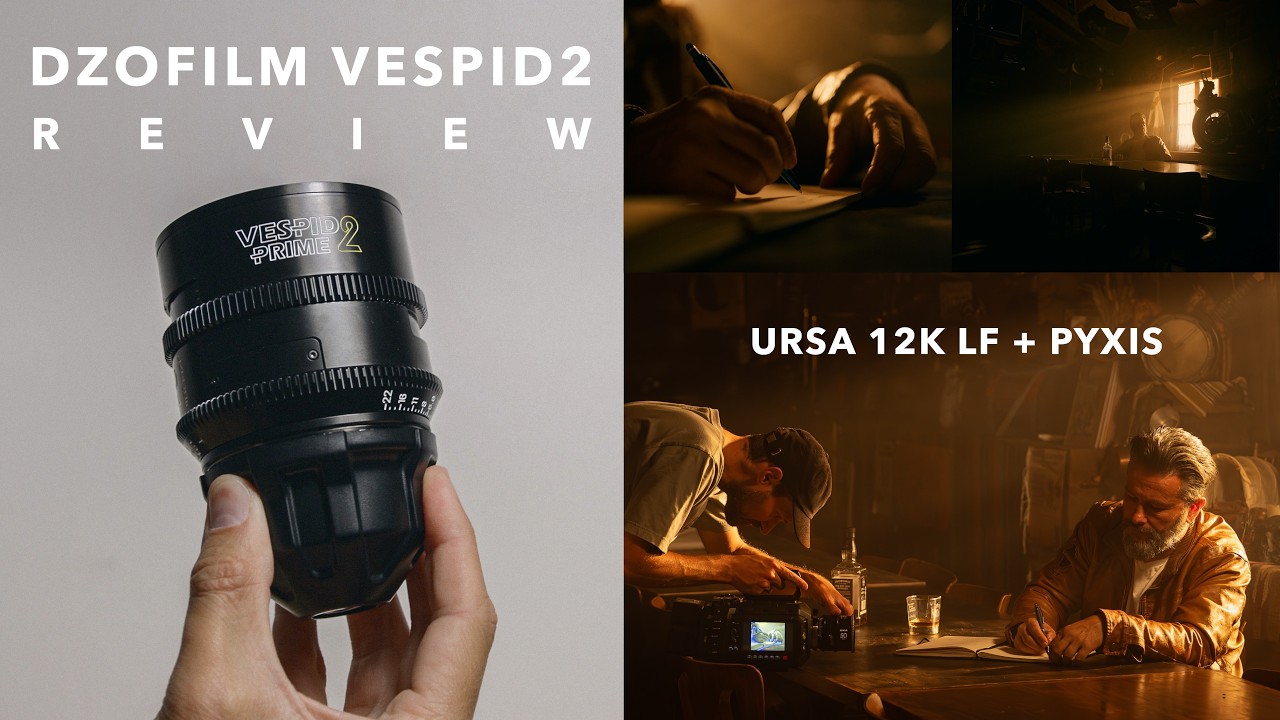 Filming a Project with the New DZO Vespid 2 | DZOFILM VESPID2 REVIEW (Blackmagic URSA 12K & PYXIS)