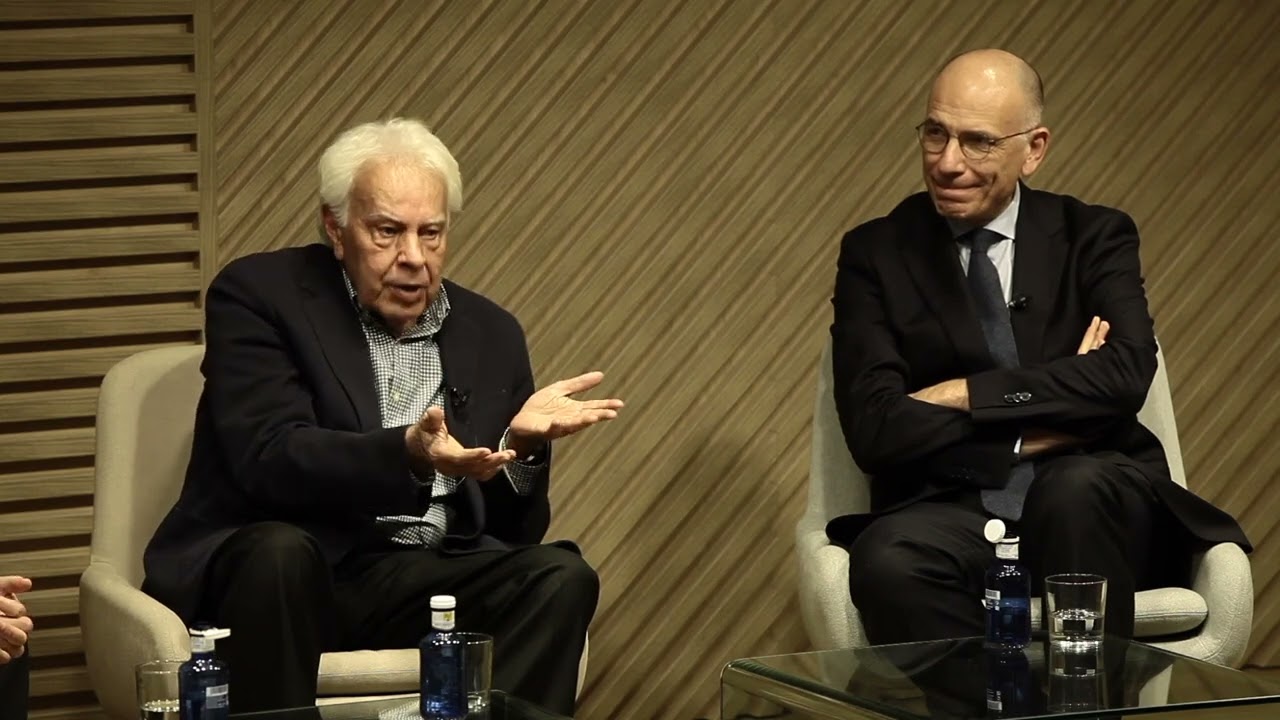 Felipe Gonz&aacute;lez y Enrico Letta: desaf&iacute;os para Europa