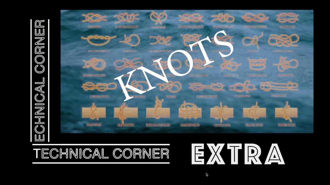 The only 4 knots you need to know... maybe!