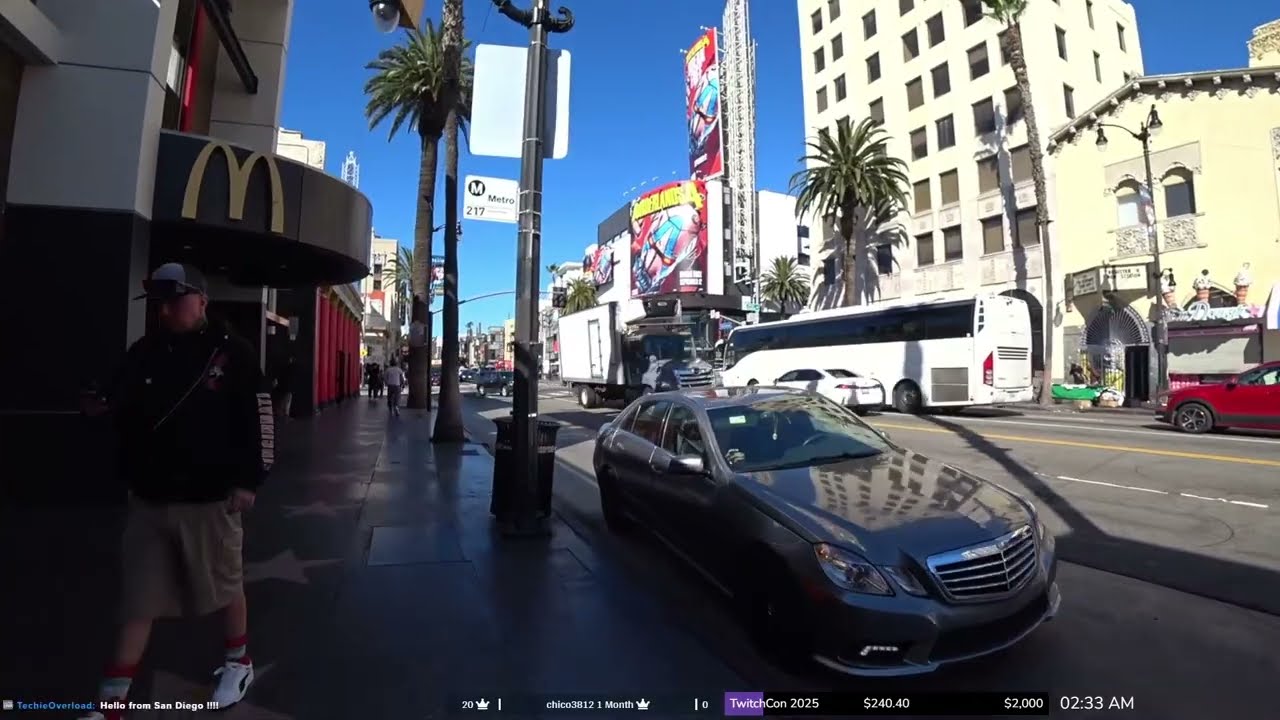 IRL Los Angeles, USA 🇺🇸 - Hollywood before head to San Diego