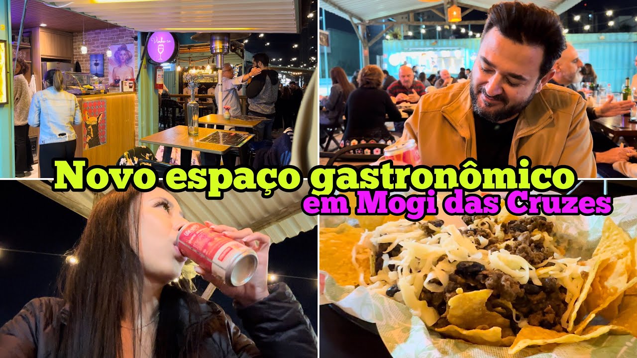 Novo espaço gastronômico em Mogi
