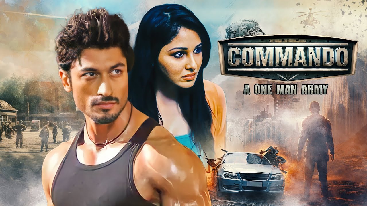 कमांडो Commando - One Man Army Full Hindi Movie (4K) Vidyut Jammwal & Pooja Chopra | Jaideep Ahlawat