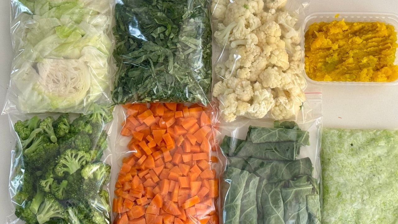 Congelando legumes: Tenha vegetais para consumir todos os dias!