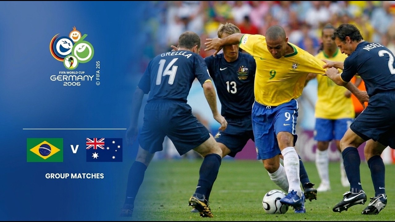 Brasil vs Austrália | Copa do Mundo 2006 | PES 2019 | JOGO #2
