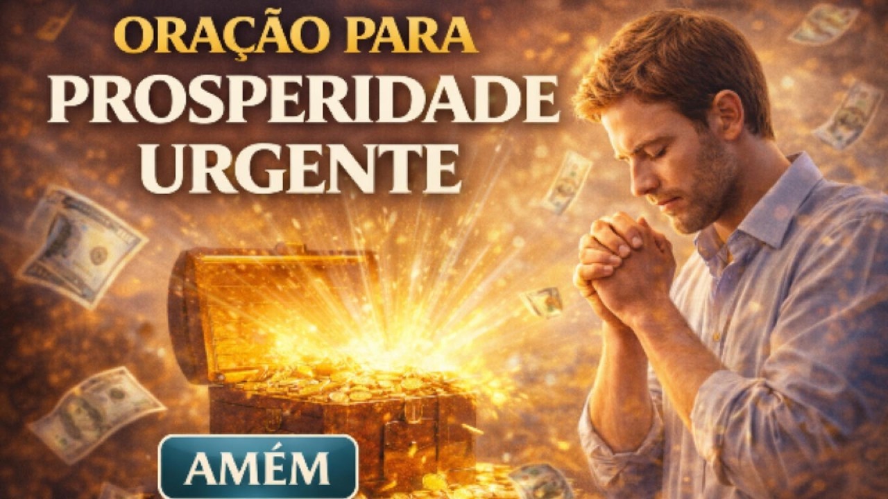 ORAÇÃO FORTE PARA PROSPERIDADE URGENTE