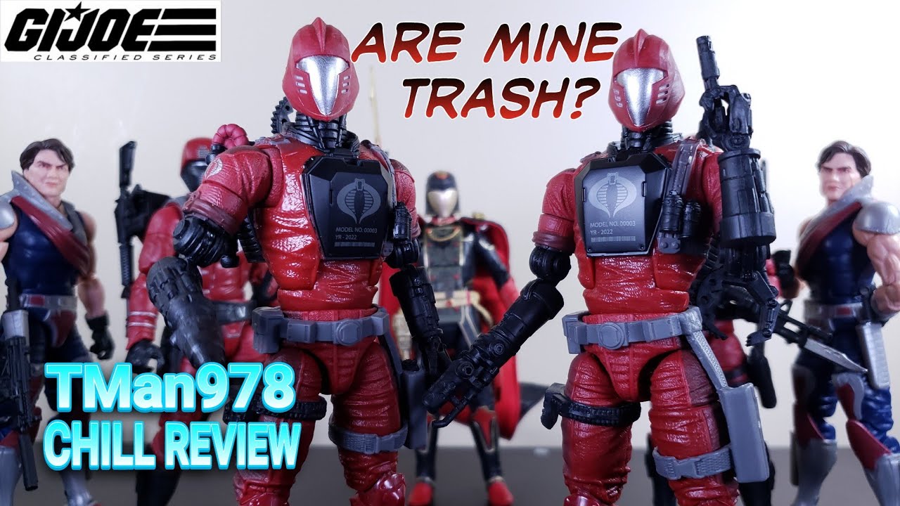 GIJOE Classified Series #60 Crimson B.A.T. CHILL REVIEW