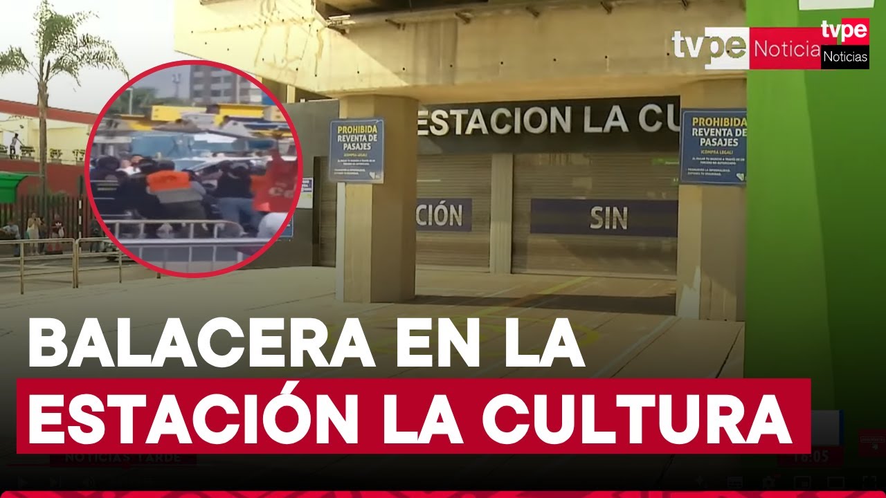 San Borja: ciudadano es baleado en la entrada de la estación La Cultura del Metro de Lima