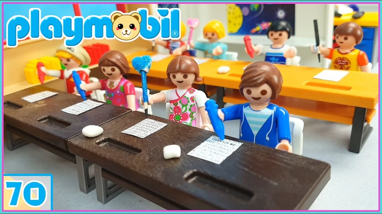 Playmobil 70 - Día de examen ✍ Las respuestas más divertidas en un examen 🤣🤣🤣