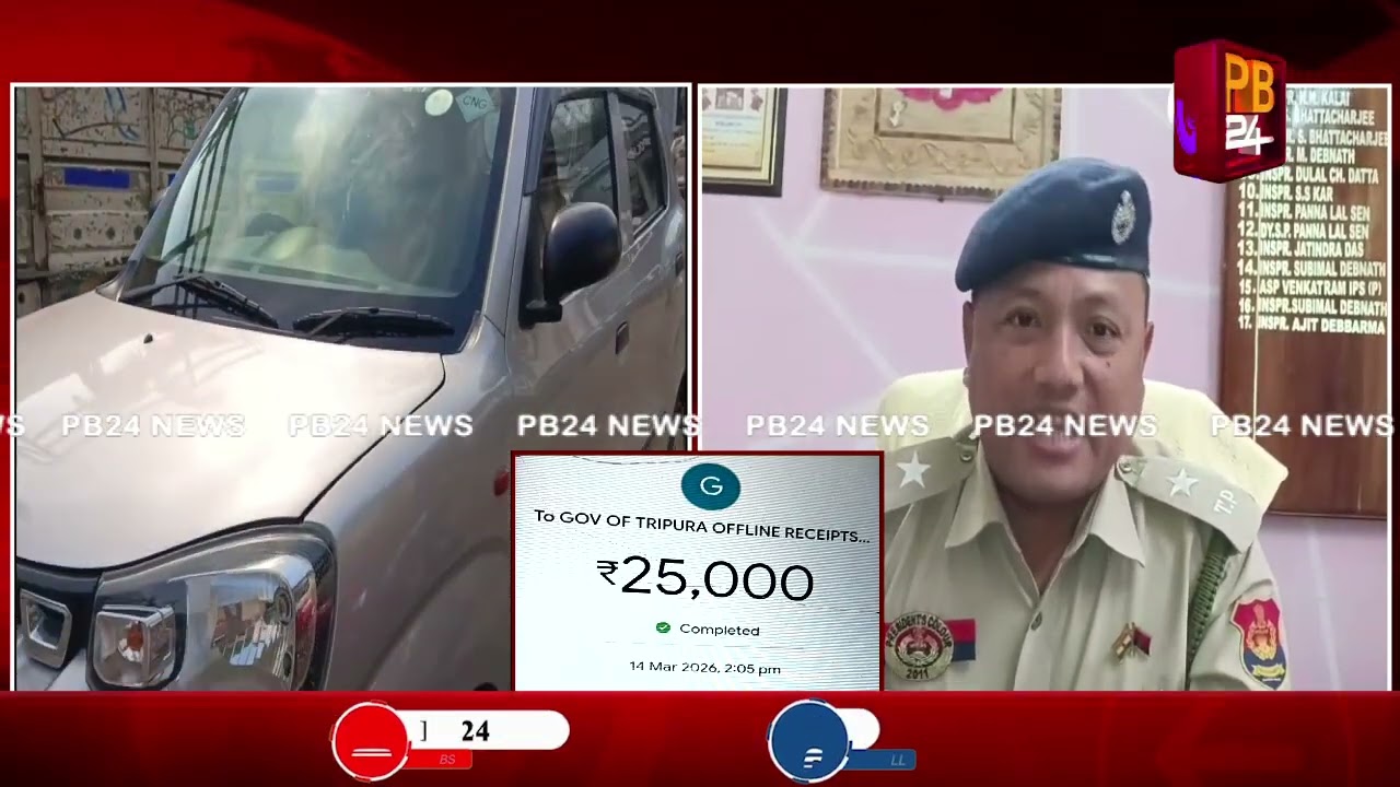 নাবালক ছেলে গাড়ি চালানোর দায়ে বাবার জরিমানা দিতে হল ২৫ হাজার টাকা