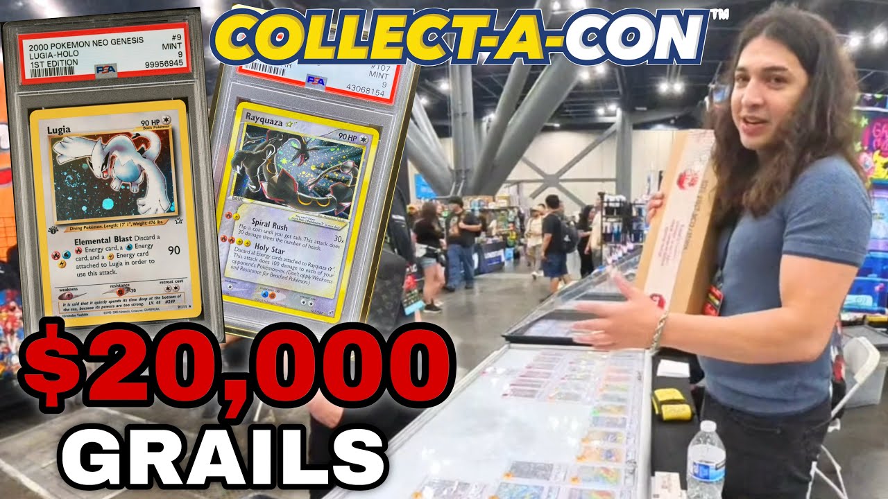 High-End Pokemon Grails SOLD | Collect A Con Vendor POV
