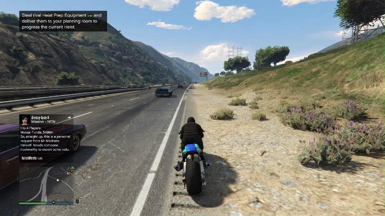 Crazy bike jump and some randomness