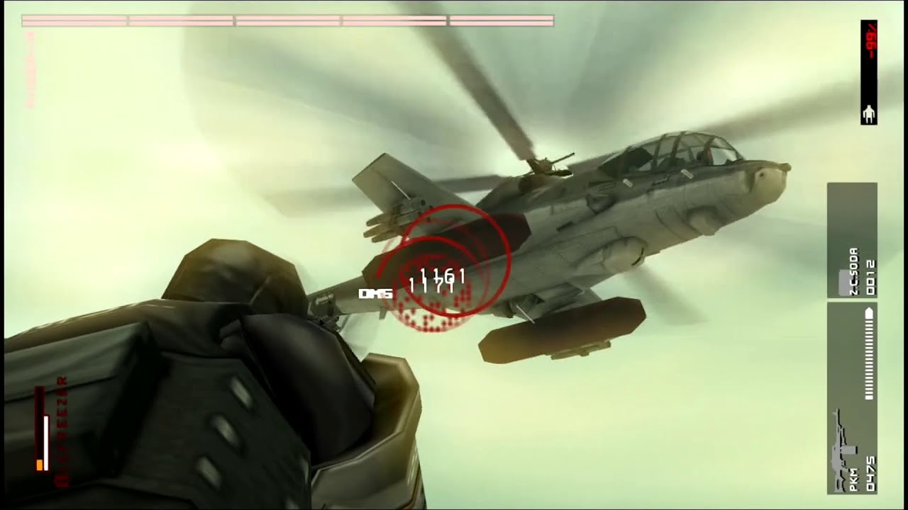 ATTACK CHOPPER BATTLE: AH56A-RAIDER  - Extra Ops 90 - Metal Gear Solid: Peace Walker (PS3) Gameplay