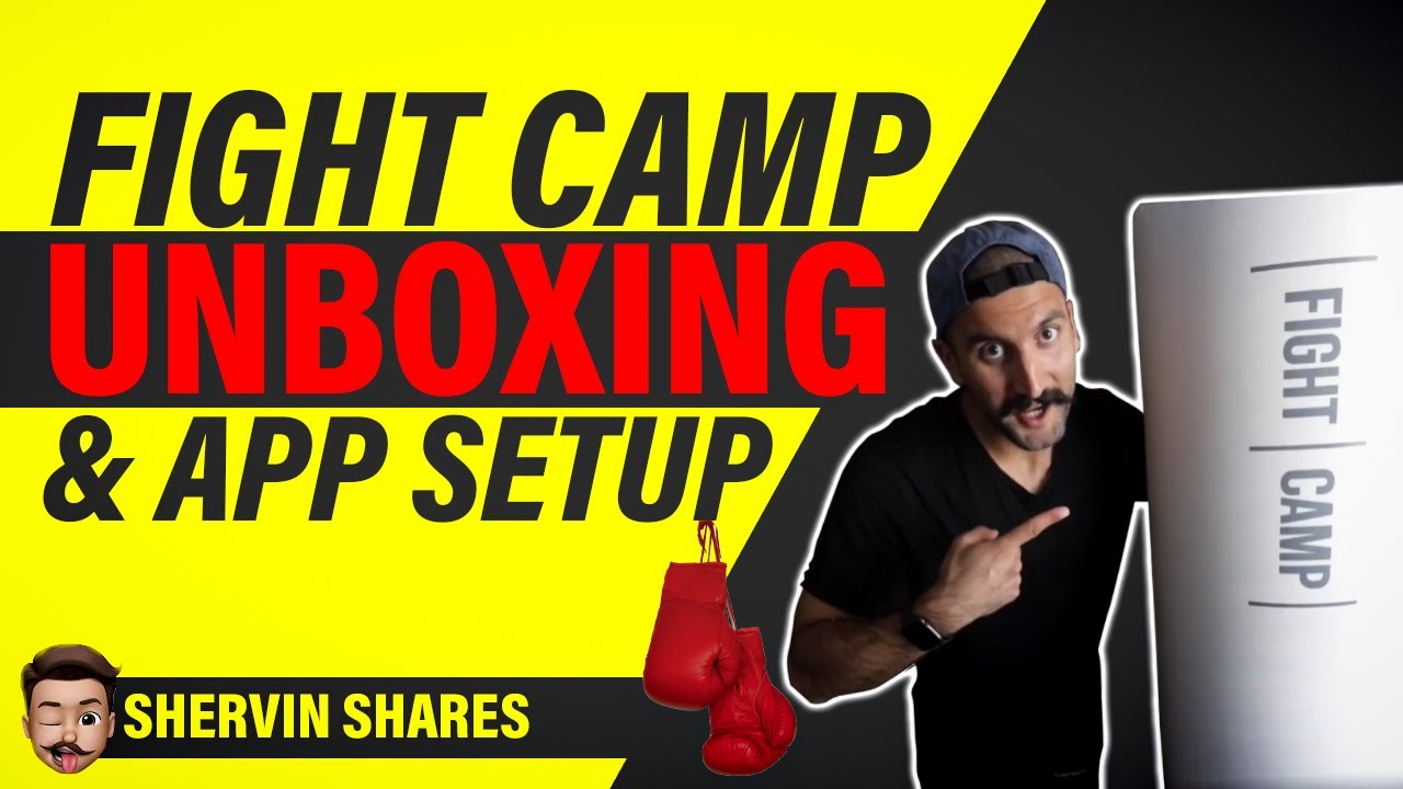 FightCamp Unboxing & App Setup (At-Home Boxing Equipment) Fight Camp Unboxing