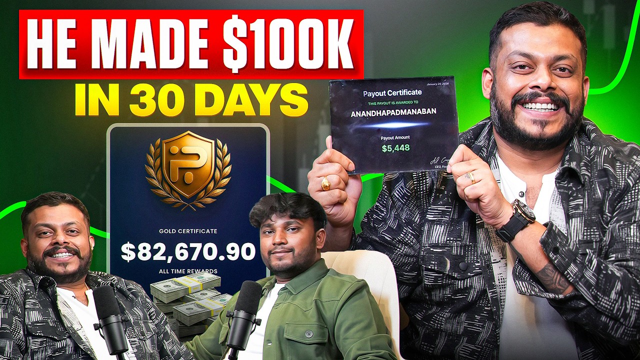 How He Made $100K in 30 Days Trading Futures & Forex | Real Payout Proof @anandfx_og