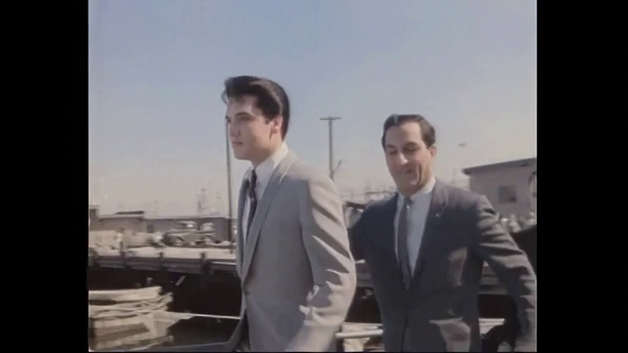 Colorizing History: Elvis and Danny Thomas 1964