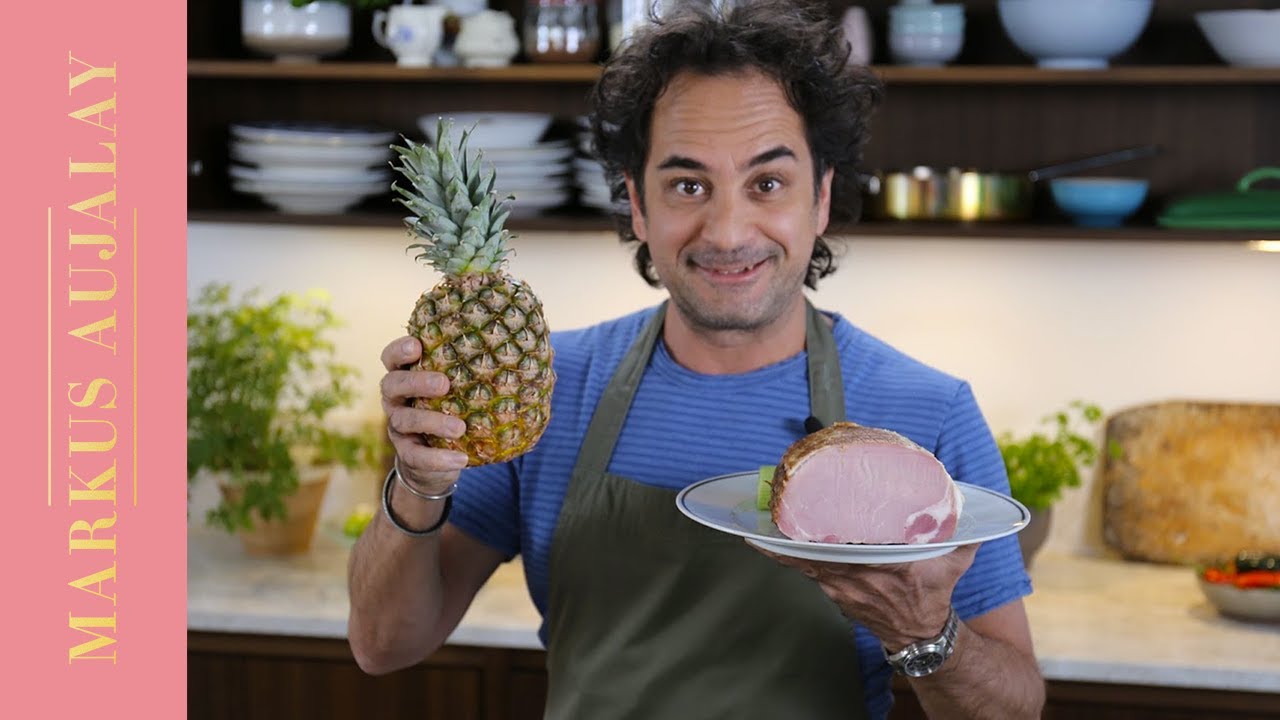 Kassler i ugn med ananas | Markus Aujalay