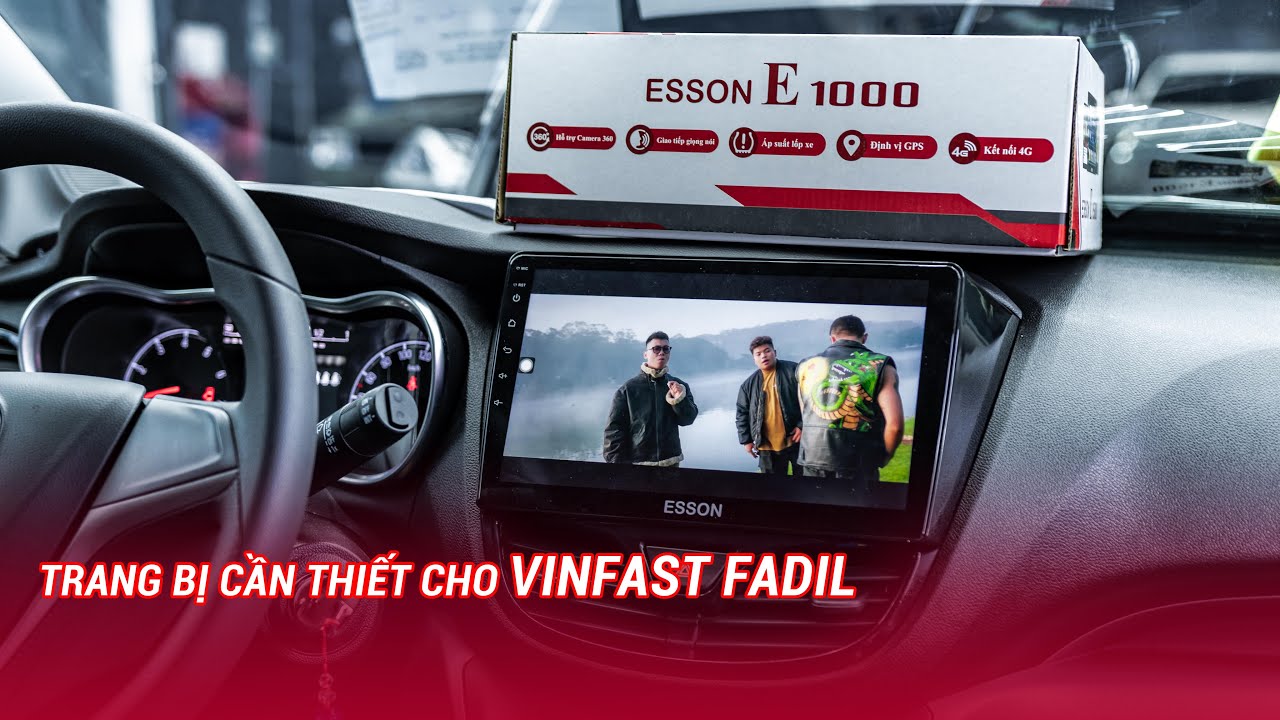 Màn hình DVD Android cho Vinfast Fadil SIÊU ĐỈNH | ESSON E1000 | MMK AUTO