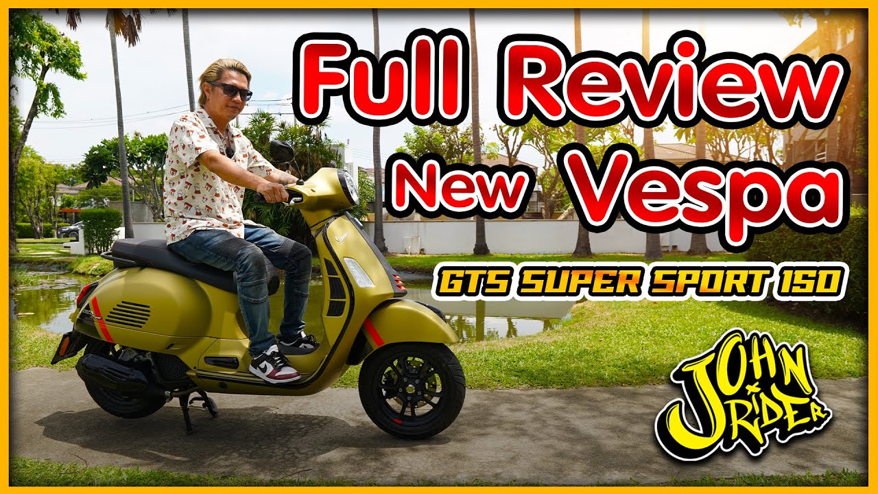 Full Review VESPA GTS SUPER SPORT150 2023 | Johnrider