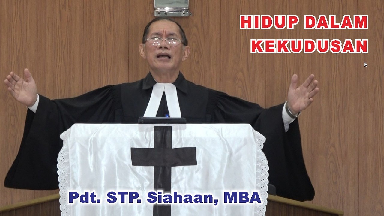 KHOTBAH Pdt. STP. Siahaan, MBA, Minggu Quasimodogeniti, 12 Apr 26 &ldquo;HIDUP DALAM KEKUDUSAN