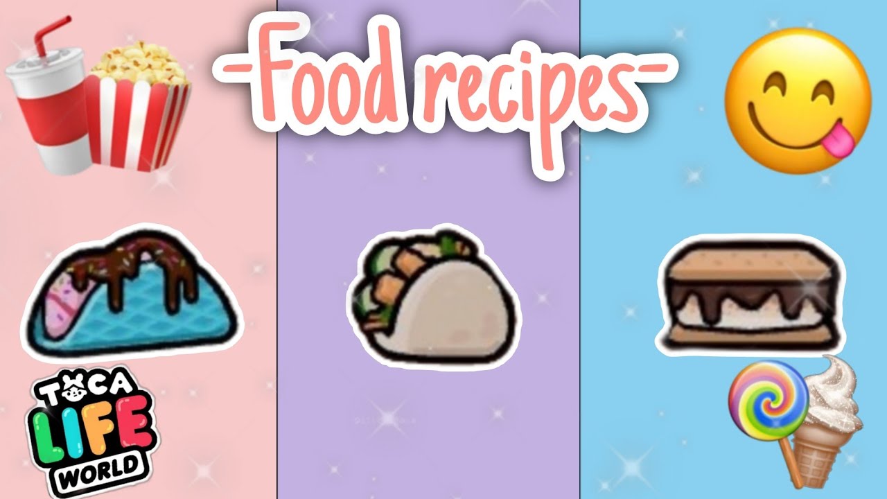 РЕДКИЕ РЕЦЕПТЫ ИЗ TOCA BOCA! 😋🍔🍟 | Более 50 рецептов! | TOCA BOCA | Фуд-хаки | еда