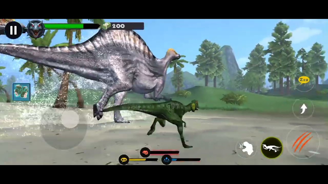 Trex vs Spinosuros 