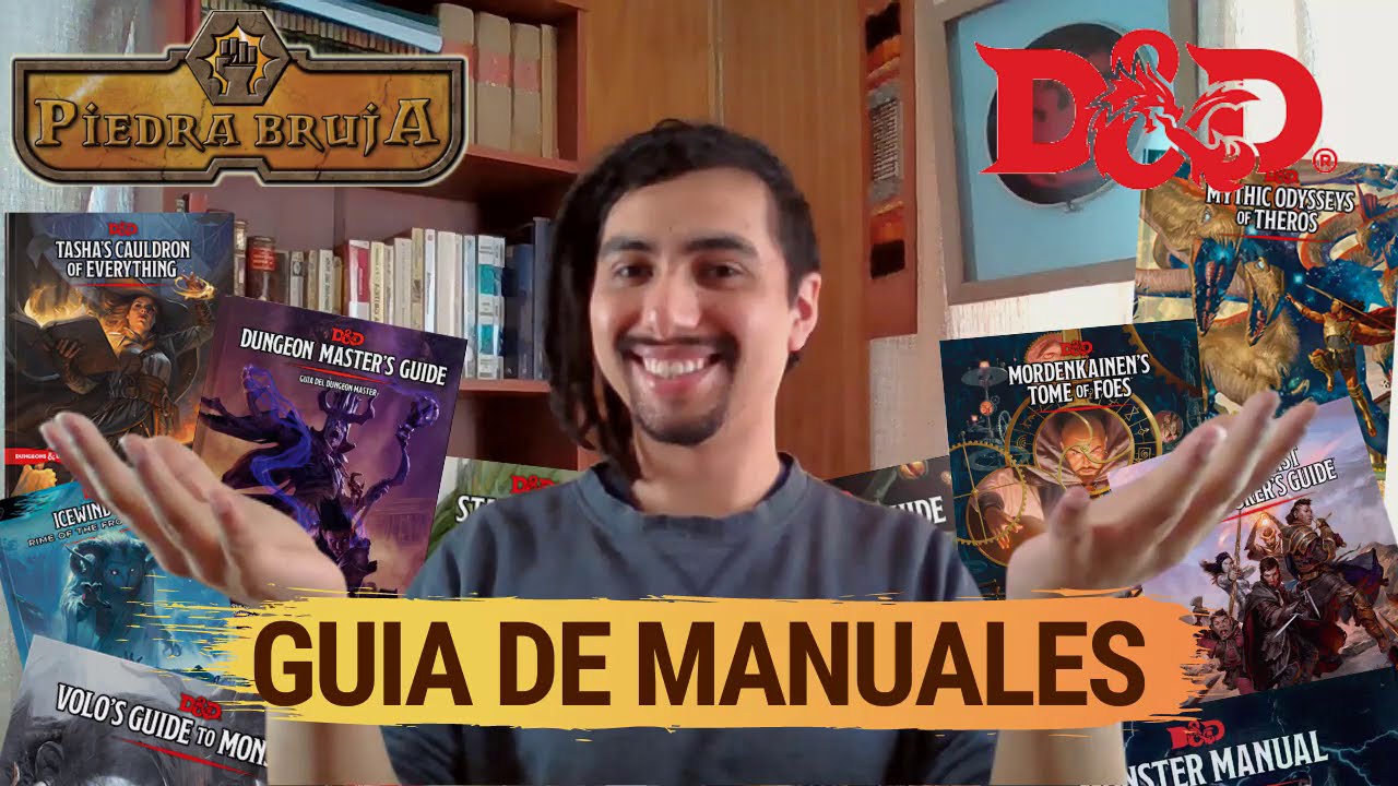 D&D 5e 📜 La Guia para las Guías 🗺️ TODOS los manuales oficiales de Dungeons and Dragons en Español