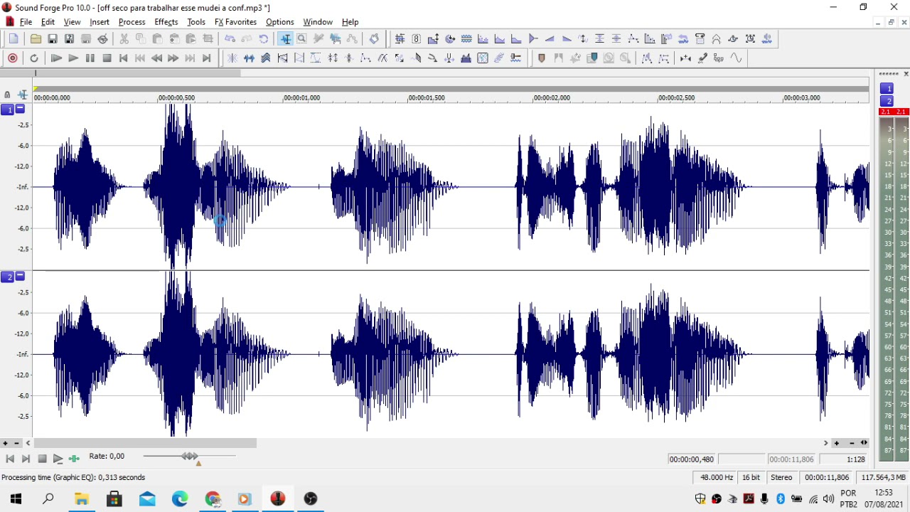 SOUND FORGE - Como Masterizar voz off