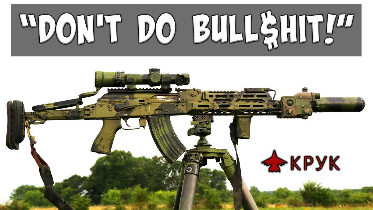 Don't Do Bull$hit! КРУК Rails and Buttstock for AK + How I Paint my AKs!