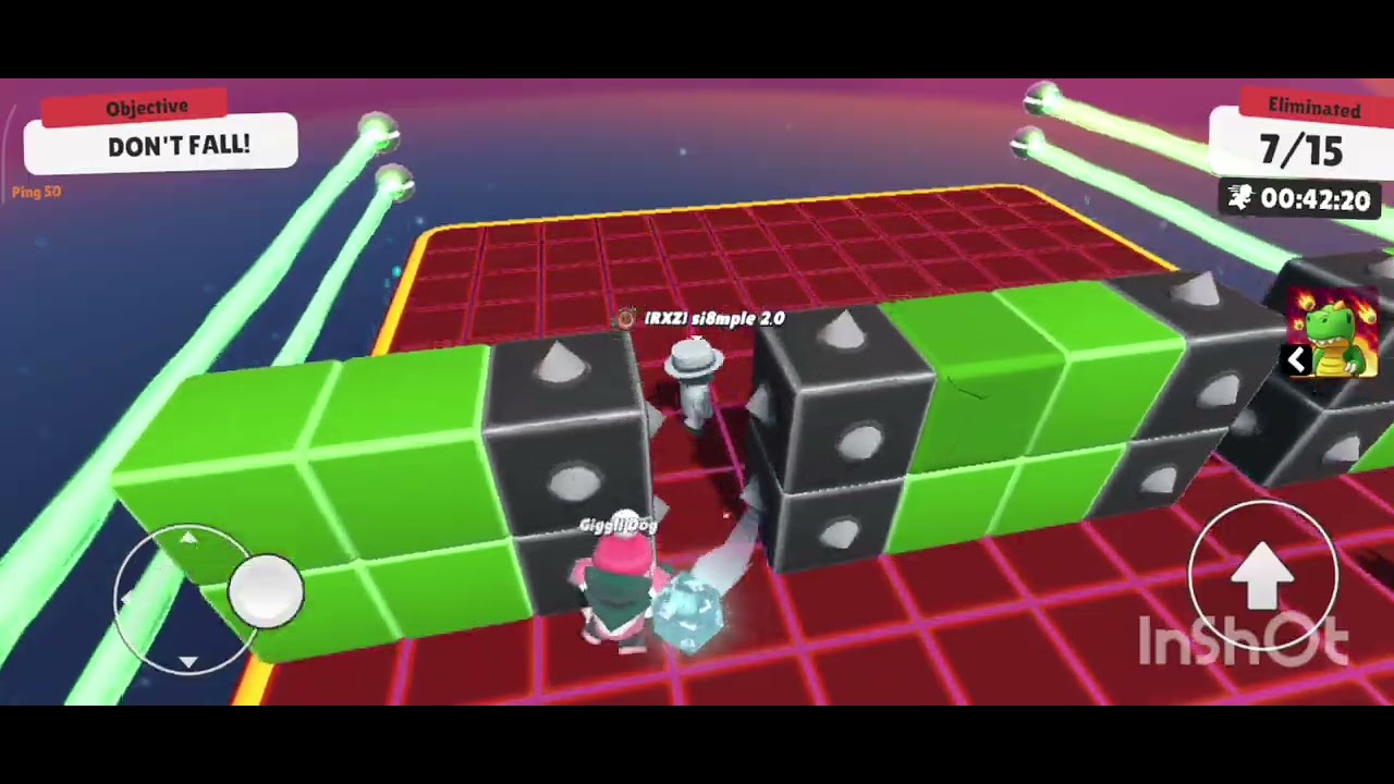 Playing the new event in stumble guys