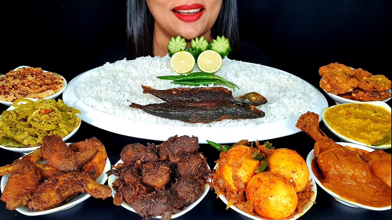 ASMR:SPICY 9 TYPES DELICIOUS ITEMS WITH RICE+ CHILLI+LEMON*ASMR MUKBANG*||ZAKIA-SPICY ASMR