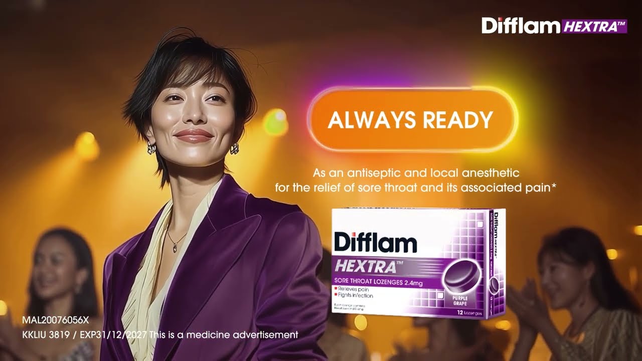Difflam Hextra - Triple Action Against Sore Throat