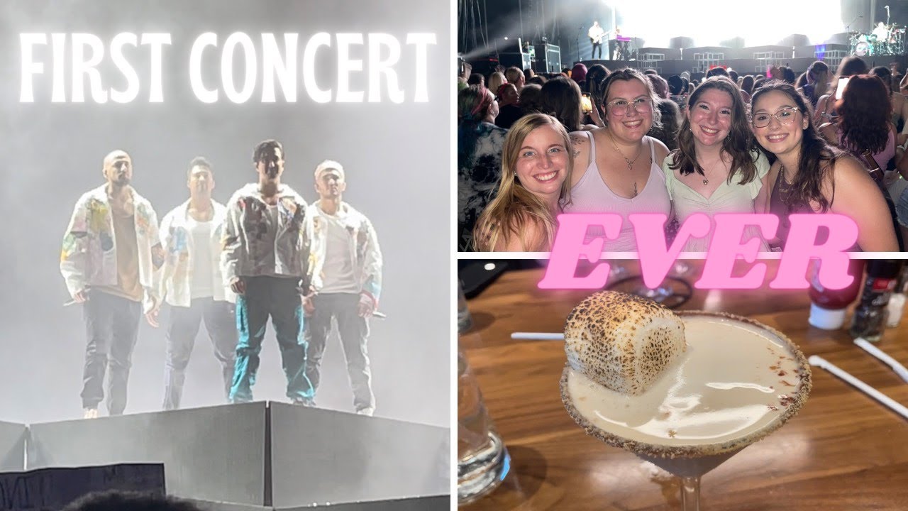 BIG TIME RUSH CONCERT!! | post grad diaries ep 3