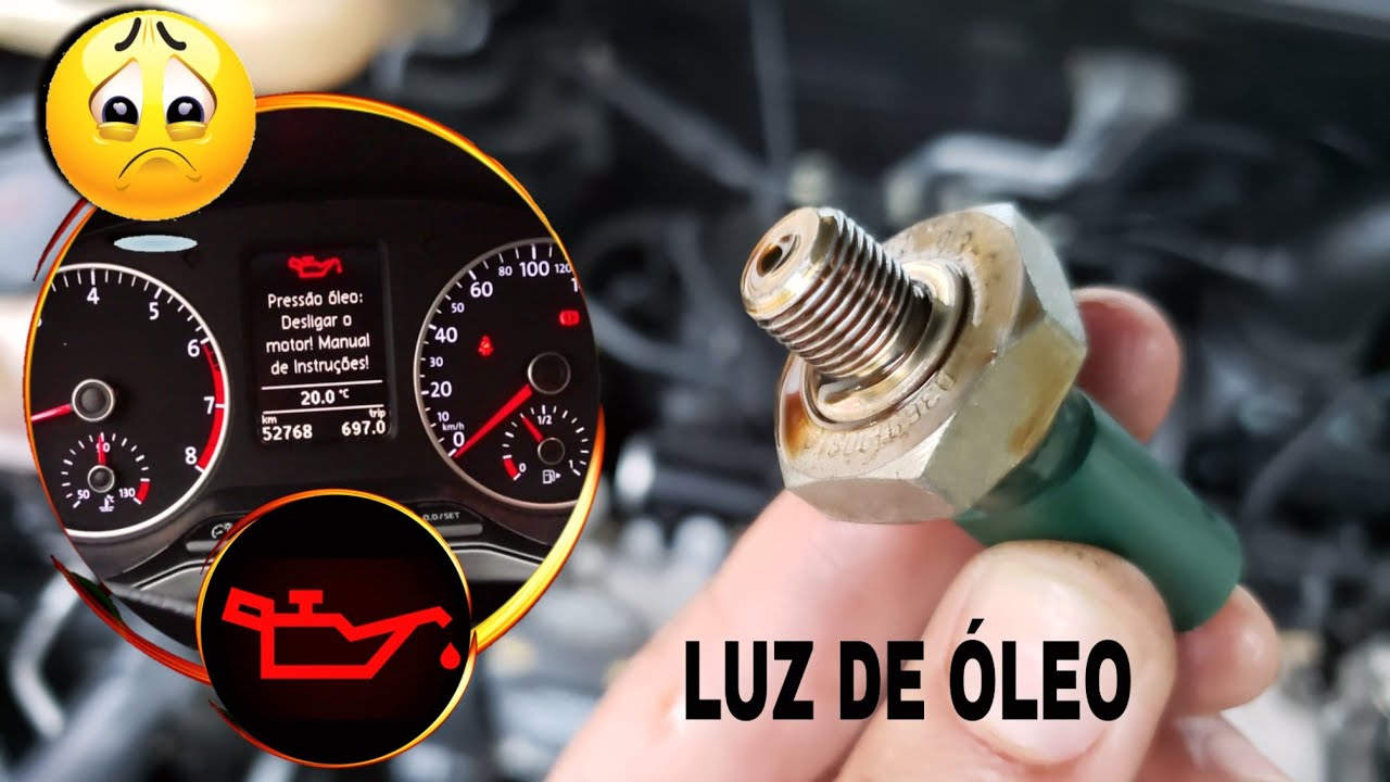 LUZ DE ÓLEO ACESA MOTOR VW EA111 O QUE PODE SER? Luz Piscando 5 Motivos
