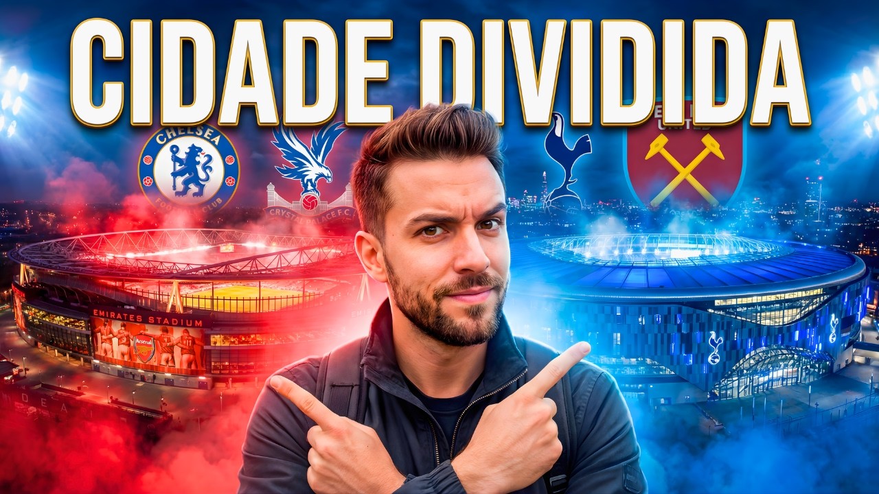 Os Bairros de Londres que Respiram Futebol