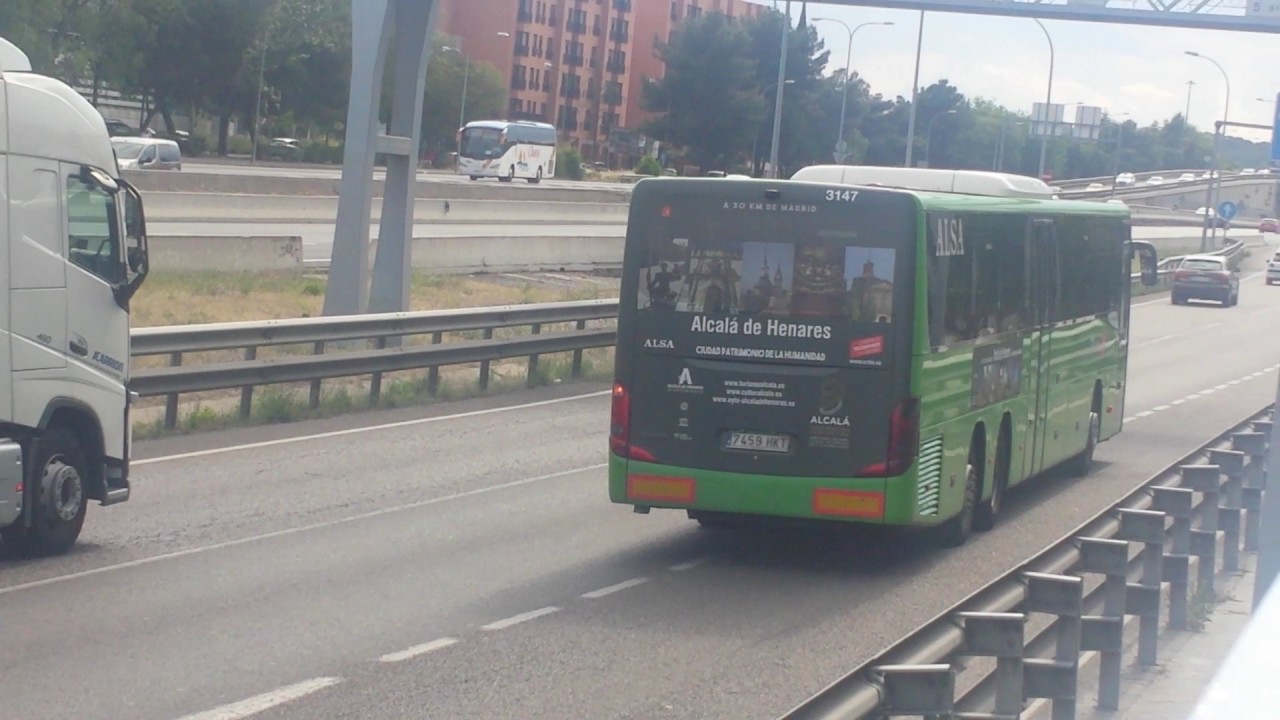 Autobuses interurbanos Alsa y Etasa Madrid A-2