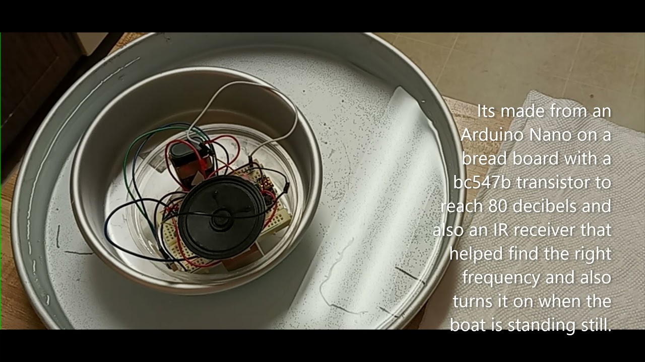 Audio Wave Locking 80 Decibels Bigger Boat