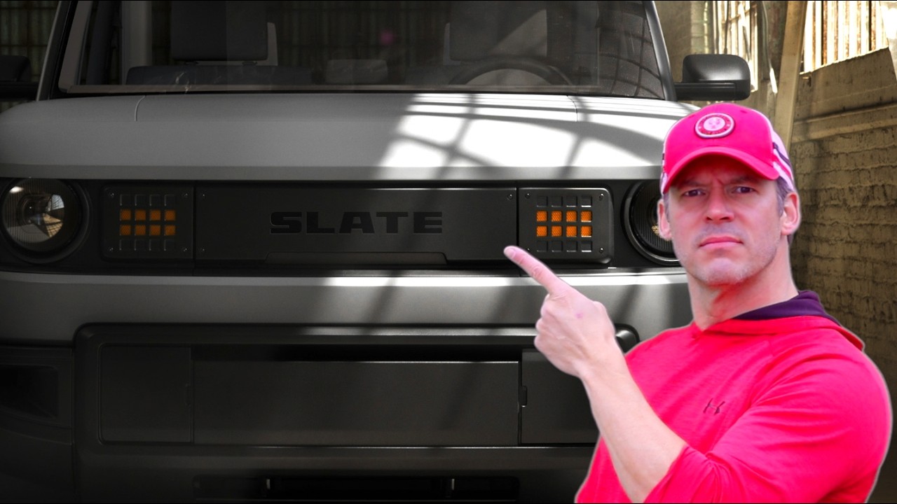 Slate Truck 2027: электропикап за 25 тысяч долларов, в котором нет ничего лишнего