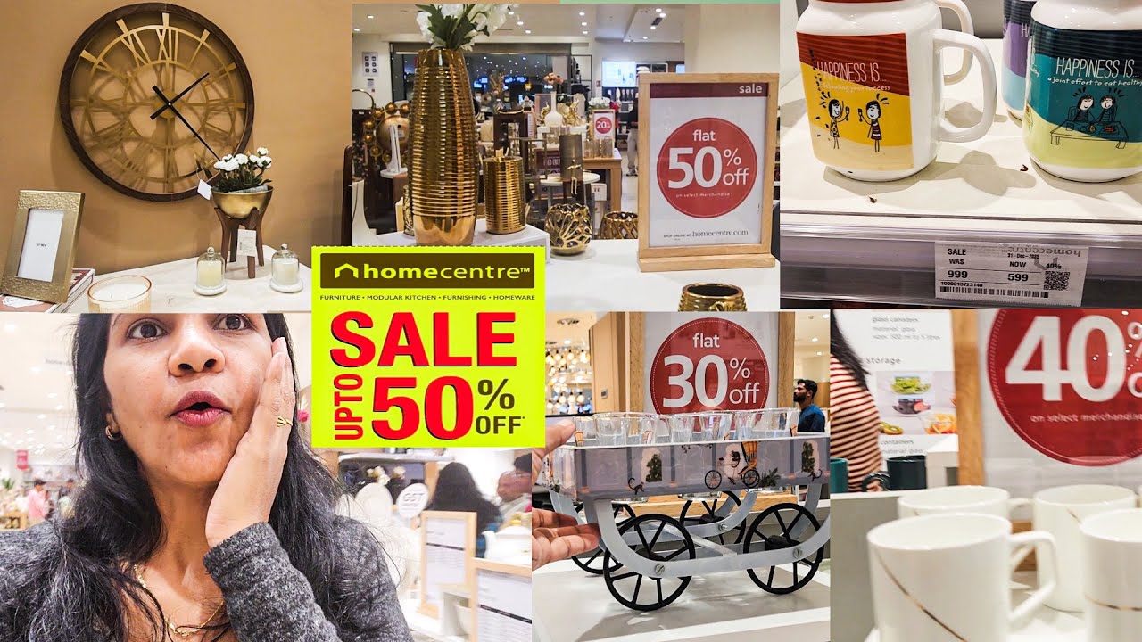 Homecentre 50% Sale Offer | Home Centre Half Year Sale