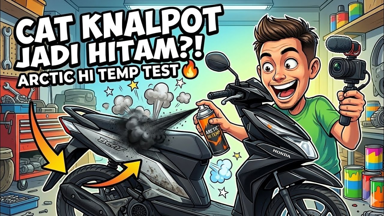 Ngabuburit Ngetest Cat hi temp Artic spray