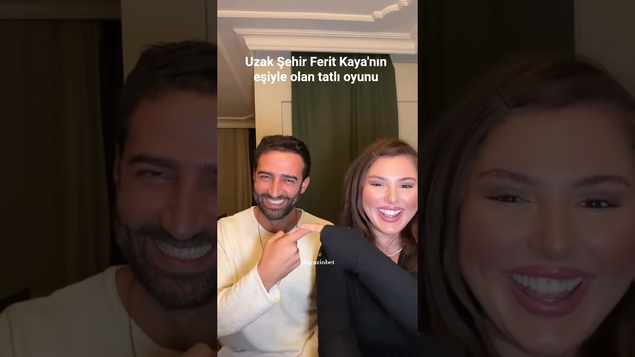 Uzak Şehir Demir,Ferit Kaya eşiyle oyun oynadı