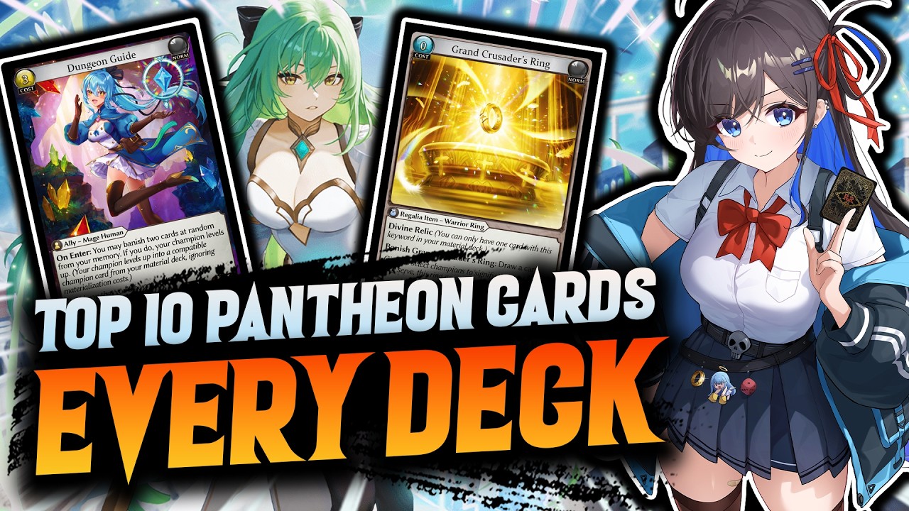 Top 10 CARDS for EVERY Grand Archive Pantheon Deck