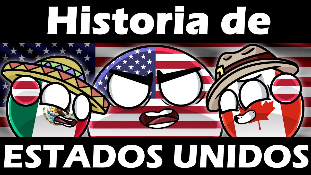 COUNTRYBALLS - Historia Moderna De Estados Unidos De América