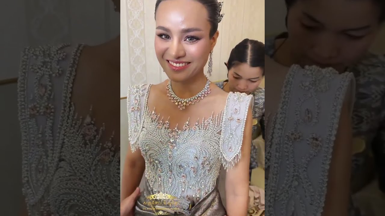ការស្លៀកពាក់ឈុតកូនកំលោះកូនក្រមុំ ស៊ូ សោភា និង ពូខេ😍 Wedding Pu K & Sou Sorphea